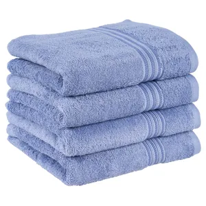Rankų rankšluosčiai mėlyni 50x100cm, 4 vnt