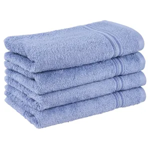 Rankšluosčių rinkinys mėlyna spalva 30x50cm, 4 vnt