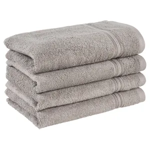 Rankšluosčių rinkinys pilka spalva 30x50cm, 4 vnt