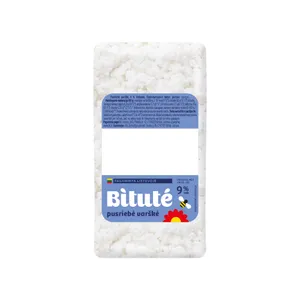 Pusriebė varškė 9% BITUTĖ, 1 kg