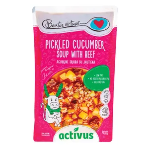 Raugintų agurkų sriuba su jautiena Activus & Beatos Virtuvė, 400g