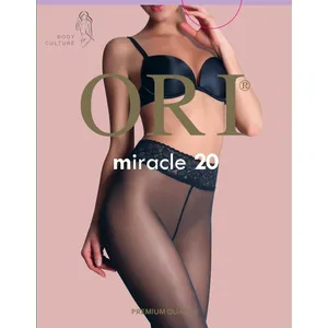 Moteriškos pėdkelnės ORI Miracle 20 DEN – Neutro, 5