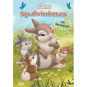 Knyga ZUIKIAI. SPALVINIMAS SU LIPDUKAIS