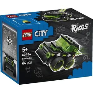 Ratai žaidimų lenktyninis automobilis LEGO City, 60484