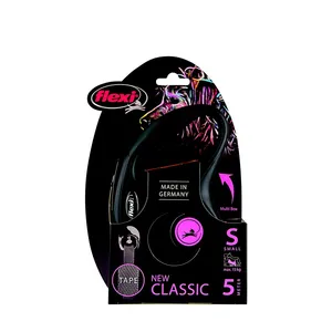 Pavadėlis šuniui FLEXI New Classic S juostinis, 5m juodas