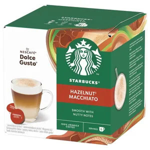 Kavos kapsulės STARBUCKS by Nescafe Dolce Gusto Hazelnut Macchiato, 123g