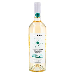 Baltasis pusiau sausas vynas LI CULURI NEGROAMARO BIANCO PUGLIA I.G.T. (12,5%), 750 ml