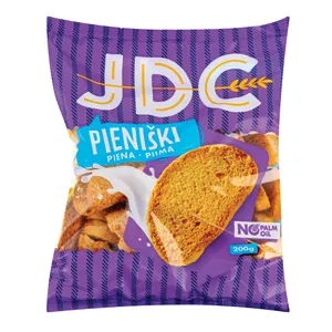 Džiūvėsėliai pieniški JDC, 200g