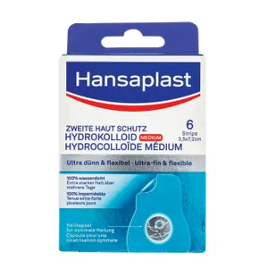 Pleistrai HANSAPLAST Second Skin Protection hydrocolloid, 6vnt