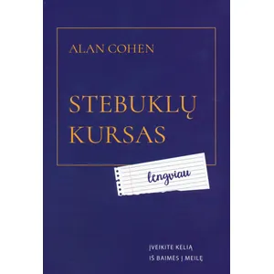 Knyga STEBUKLŲ KURSAS LENGVIAU
