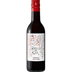 Raudonasis sausas vynas BRILLO DEL DIA TEMPRANILLO (12%), 187 ml