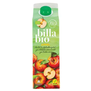 Obuolių sultys 100% BILLA BIO, 1 l
