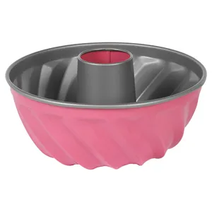 Kekso kepmo forma, 22 cm, rožinės spalvos