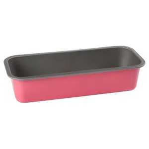 Pailga kepimo forma, 30 cm, rožinės spalvos