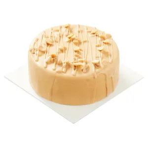Karamelinis tortas su sūdytais žemės riešutais 16cm