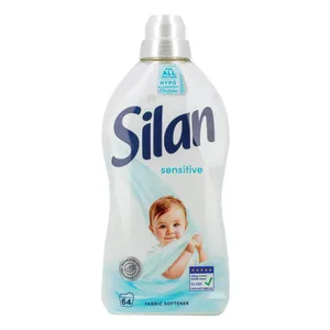 Skalbinių minkštiklis SILAN Sensitive 64 skalbimai 1,408 l