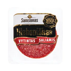 Vytintas KLEBONIŠKAS saliamis a.r. 200g GRIEŽ.