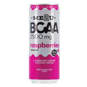 Energinis gėrimas ME2U BCAA Raspberries, 330ml
