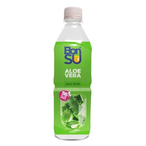 Aloe Vera sulčių gėrimas BONSU su minkštimu, (56%), 500ml