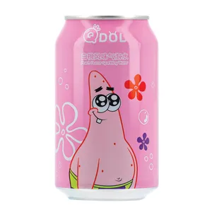 Gazuotas gėrimas QDOL SpongeBob SquarePants persikų skonio, 330 ml