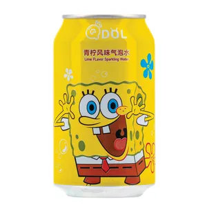 Gazuotas gėrimas QDOL SpongeBob SquarePants laimų skonio, 330 ml