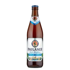 Kvietinis nealkoholinis alus PAULANER 0,5l