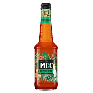 Gazuotas alkoholinis kokteilis MIX Whisky & cola 4% 0,33L