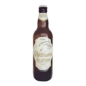 Nefiltruotas alus su citrina KAUNO (5%), 500 ml