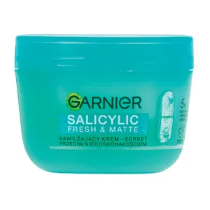 Drėkinamasis kremas-šerbetas Garnier Pure Active Salicylic Fresh & Matte 85 ml