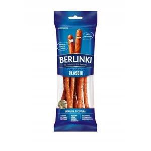 Kabanos dešrelės BERLINKI CLASSIC, 85 g