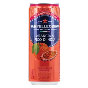 Gaivusis gazuotas gėrimas SANPELLEGRINO Arancia Fico Naturali, 330 ml