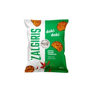 Keptos duonos traškučiai saldaus čili pipirų skonio DOKI DOKI ŽALGIRIS 150 g