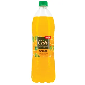 Negazuotas gaivusis gėrimas su apelsinų sultimis CIDO 1l PET