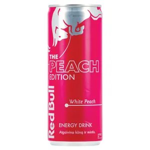 Energinis gėrimas RED BULL PEACH EDITION, 250 ml