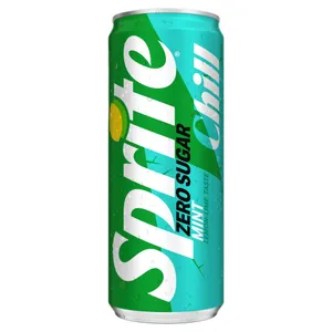 Gazuotas gėrimas SPRITE ZERO CHILL MINT, 330 ml