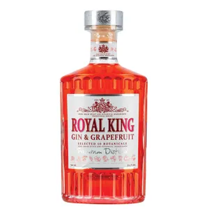 Džinas ROYAL KING GIN&GRAPEFRUIT (37,5%), 500 ml