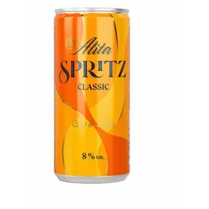 Gazuotas aromatizuotas vyno kokteilis ALITA Spritz Classic 0,2L 8%