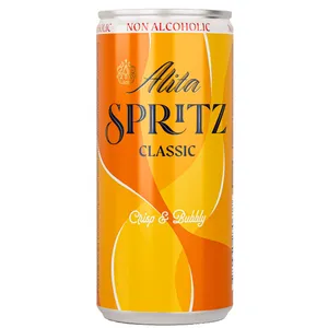Gazuotas nealkoholinis aromatizuotas vyno kokteilis ALITA Spritz Classic 0,2L