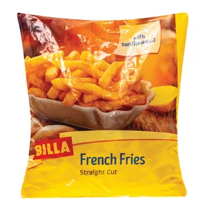 Šaldytos bulvytės BILLA French Fries, 1 kg
