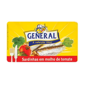 Sardinės pomidorų padaže GENERAL 120 g