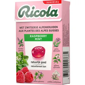 Pastilės RICOLA Raspberry, 50g