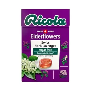 Pastilės RICOLA Elderflower, 50g
