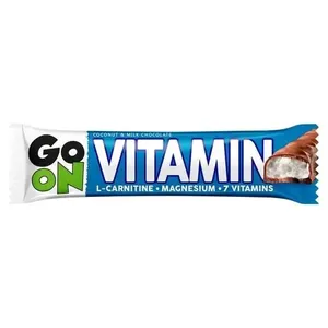 Kokosinis batonėlis su vitaminais GO ON VITAMIN, 45g