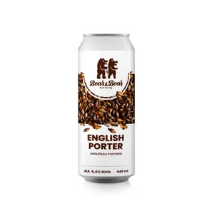 Alus BEAR & BOAR ENGLISH PORTER (5,4%), 440 ml