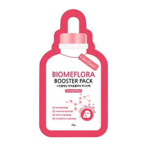 SKIN PLANET stangrinamoji lakštinė veido kaukė su biomeflora kompleksu, 25 g