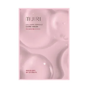 MUIRI lanštinė veido kaukė su kologenu AMPOULE CORE MASK, 25g