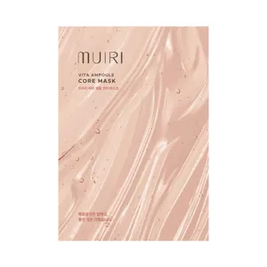 MUIRI skaistinamoji lakštinė veido kaukė VITA AMPOULE CORE MASK, 25 g