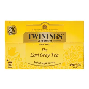 Juodoji arbata TWININGS EARL GREY, 20 x 2 g