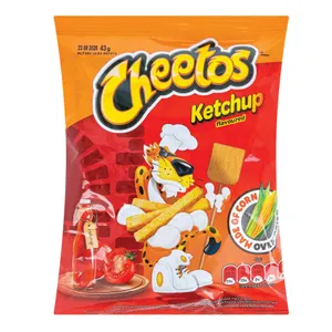 Kečupo skonio kukurūzų užkandis CHEETOS, 43 g