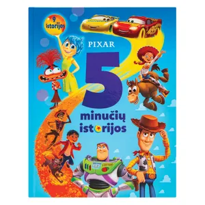 Knyga PIXAR 5 MINUČIŲ ISTORIJOS